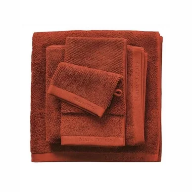 Offre Limitée Serviette de Toilette Marc O‘Polo Timeless Uni Burnt Orange